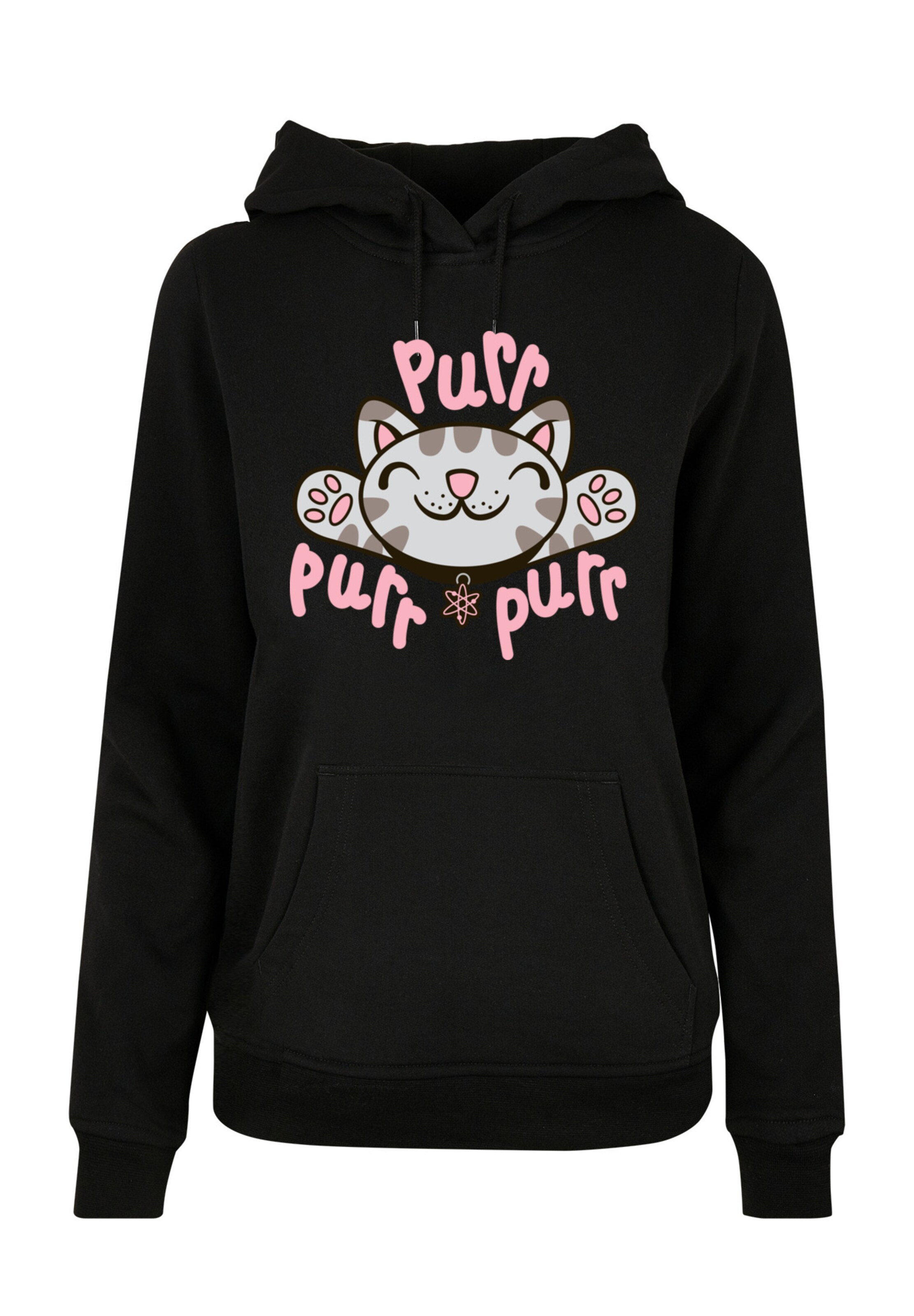 Sweat-shirt F4NT4STIC en noir : devant