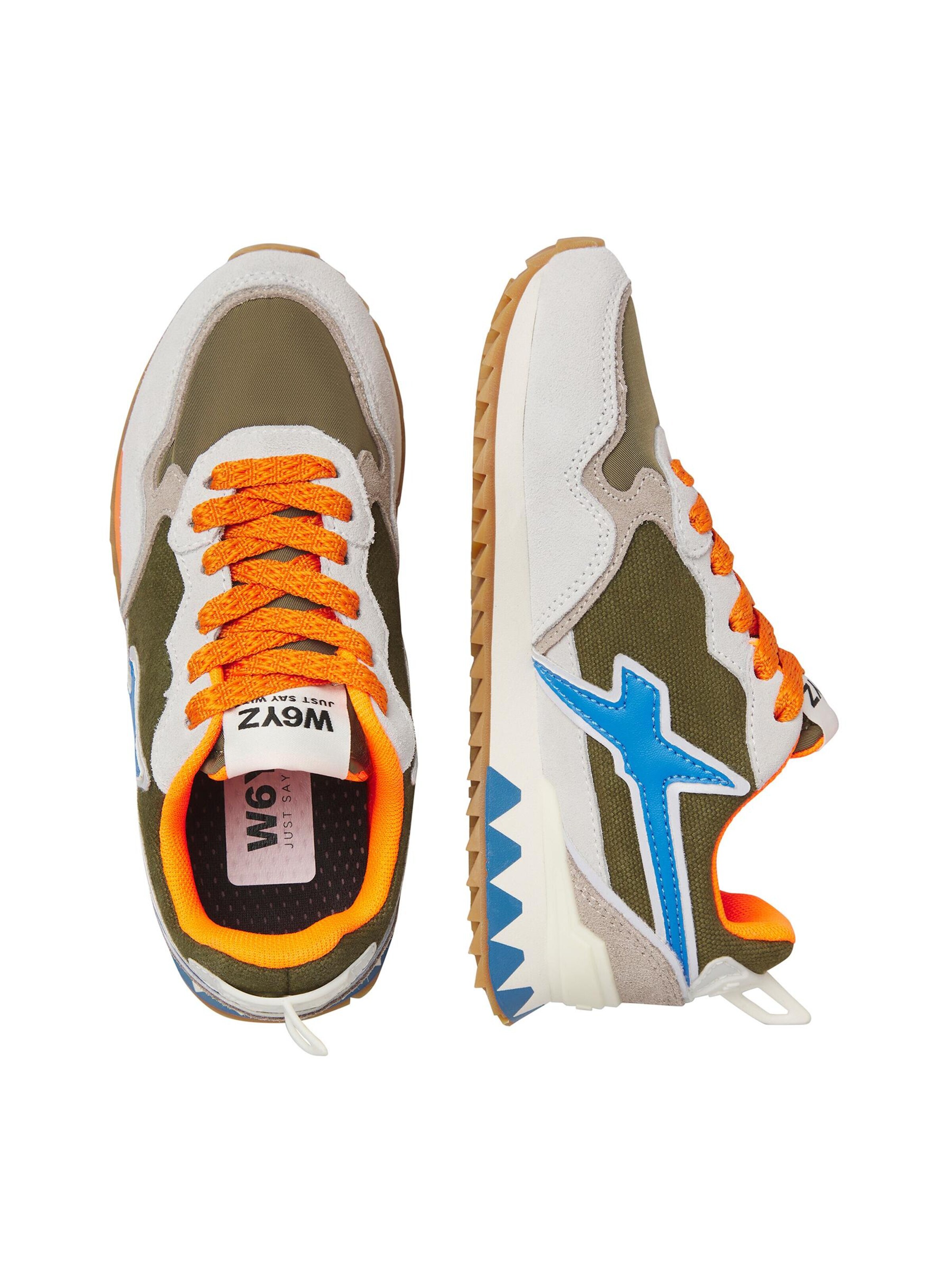 W6YZ Low shoe 'JET-J.' in White