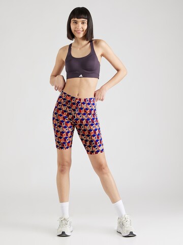 ADIDAS SPORTSWEAR - Skinny Pantalón deportivo 'Farm' en azul