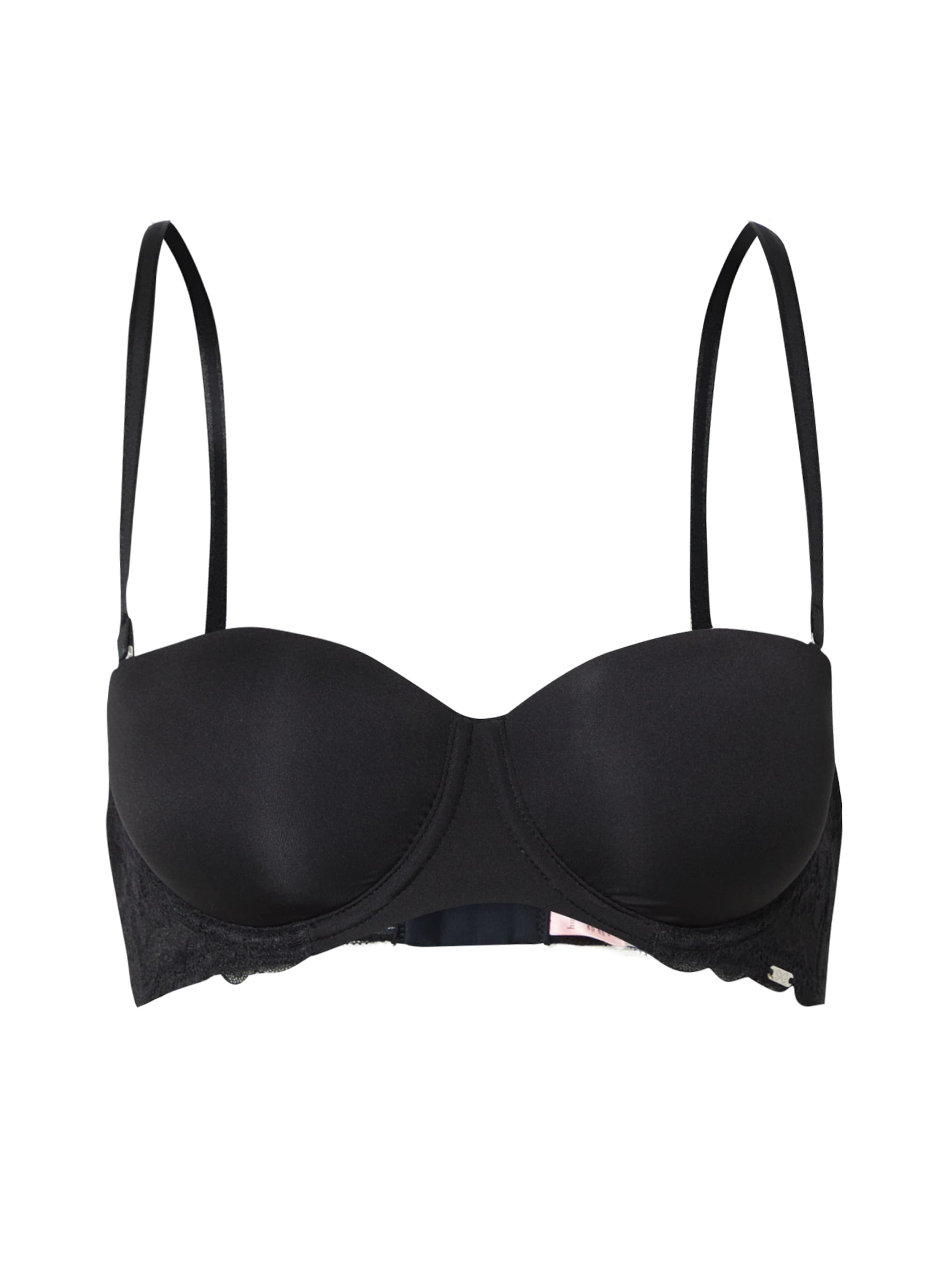 Hunkemöller Сутиен балконет Сутиен 'Angie' в черно: отпред