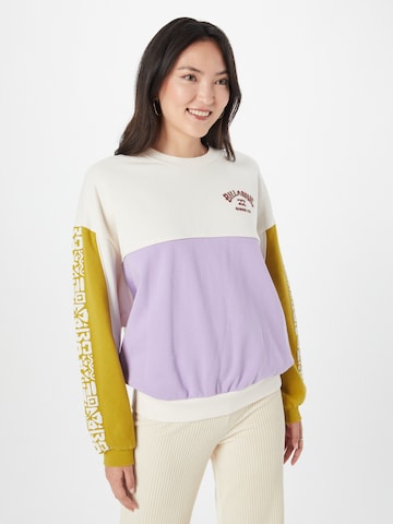 BILLABONGSweater majica - bijela boja: prednji dio