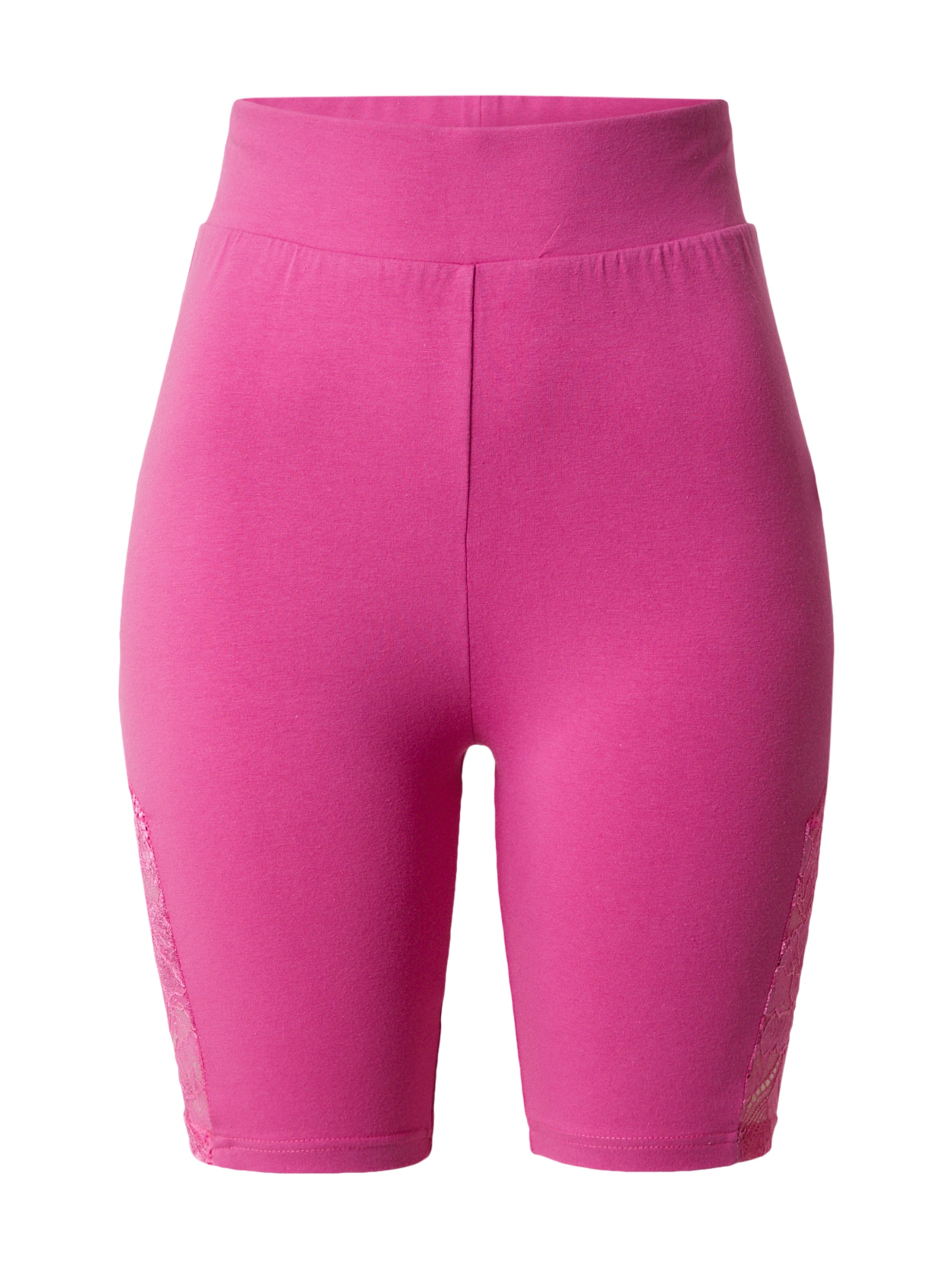 Skinny Leggings de la Urban Classics pe roz: față