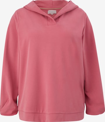 TRIANGLE Sweatshirt i pink: forside