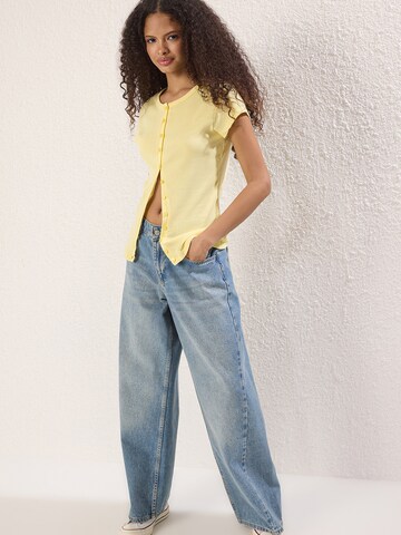 Trendyol Вязаная кофта в Желтый