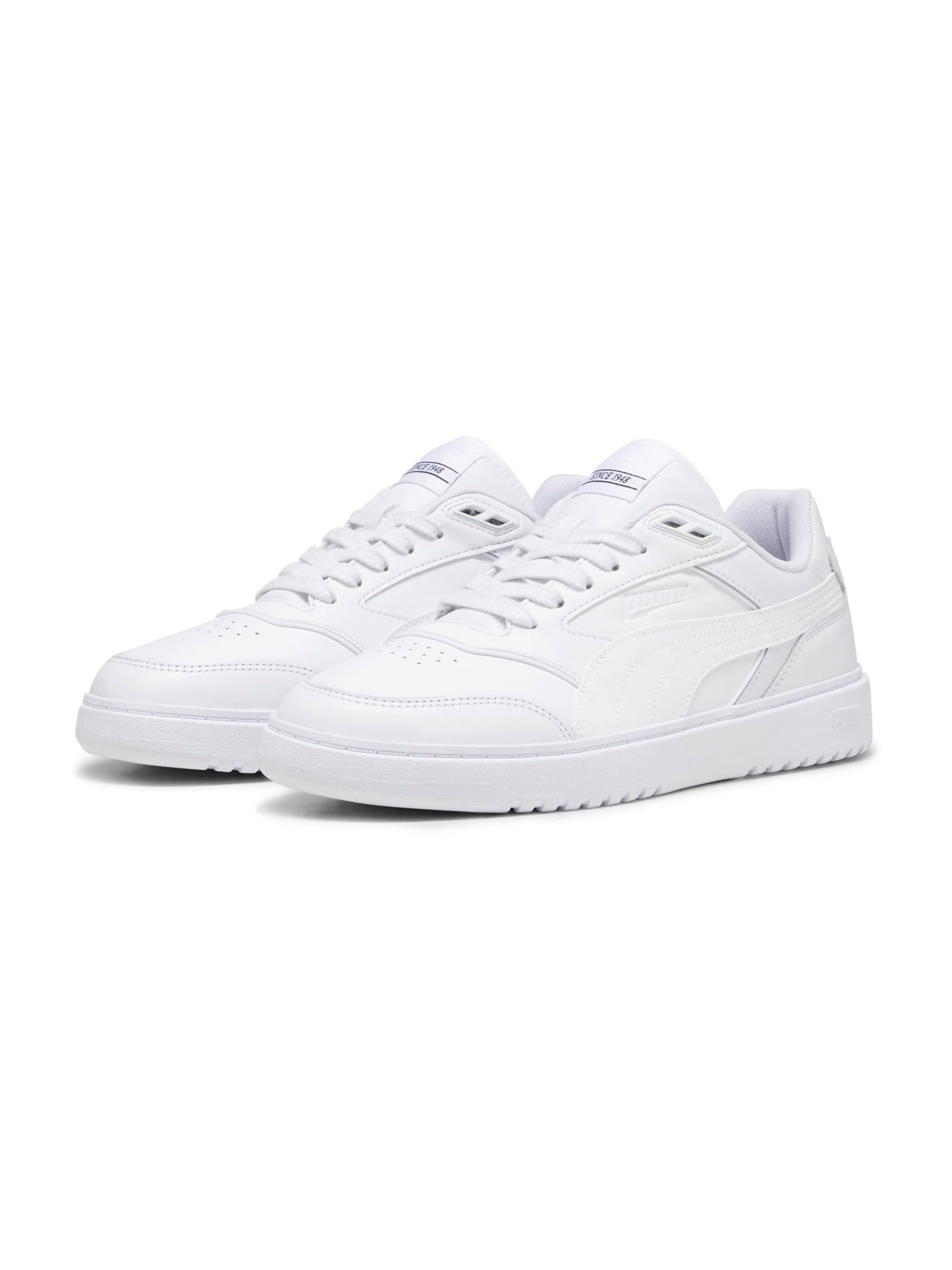 PUMA Platform trainers 'Doublecourt' in White: front