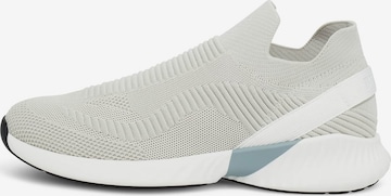 Scarpa slip-on di Boggi Milano in bianco: frontale