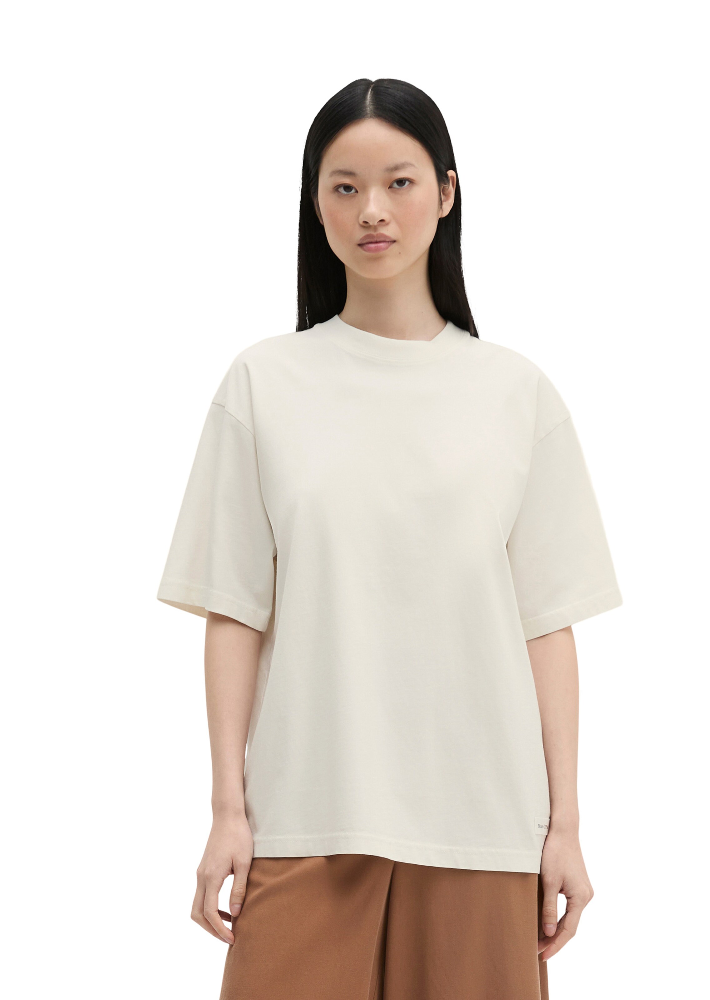 Marc O'Polo Shirt in Beige: voorkant