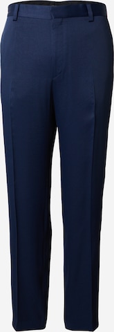 HUGOregular Hlače na crtu 'Teagan231X' - plava boja: prednji dio