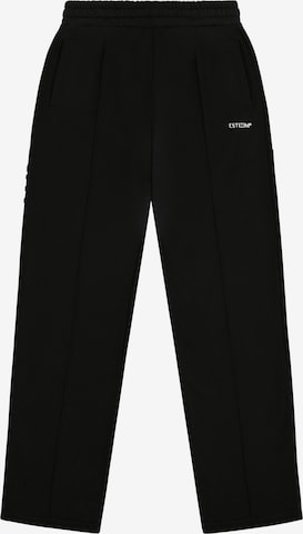 Pantalon ' Essential Loose ' ESTEEM en noir : devant