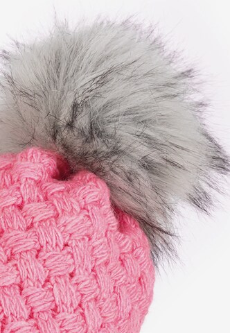 Cassandra Accessoires Beanie 'Linn' in Pink