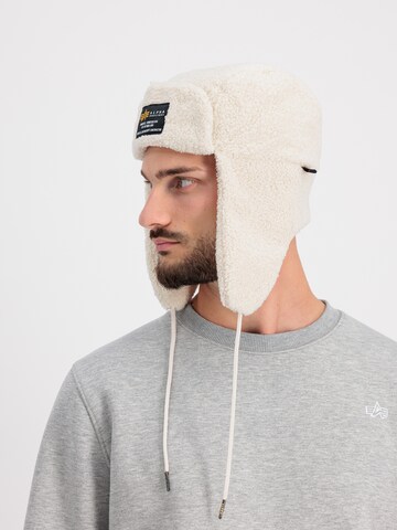 balta ALPHA INDUSTRIES Megzta kepurė