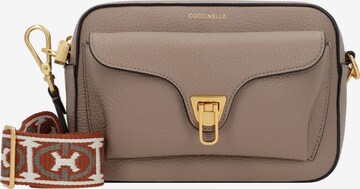 Coccinelle Tasche 'Beat Soft Ribb' in Grau: predná strana