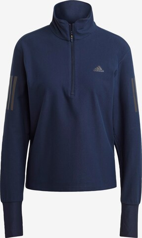 ADIDAS SPORTSWEAR Sportsweatshirt in Blau: predná strana