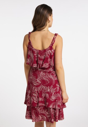 Robe faina en rouge