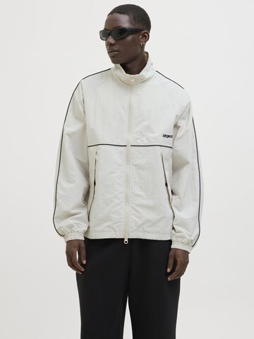JACK & JONES Tussenjas in Grijs: voorkant