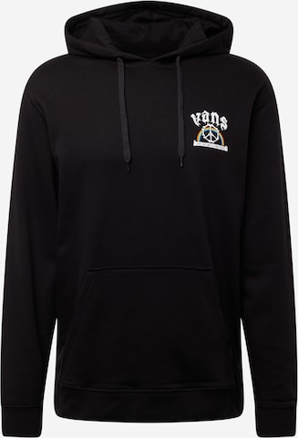 VANS - Sweatshirt 'OPPOSITE UNITE' em preto: frente