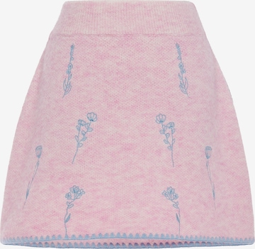 Jupe MYMO en rose : devant