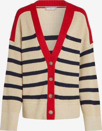 TOMMY HILFIGER Knit cardigan in Blue: front