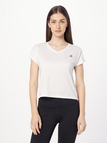 DARE2B - Camiseta funcional en blanco: frente