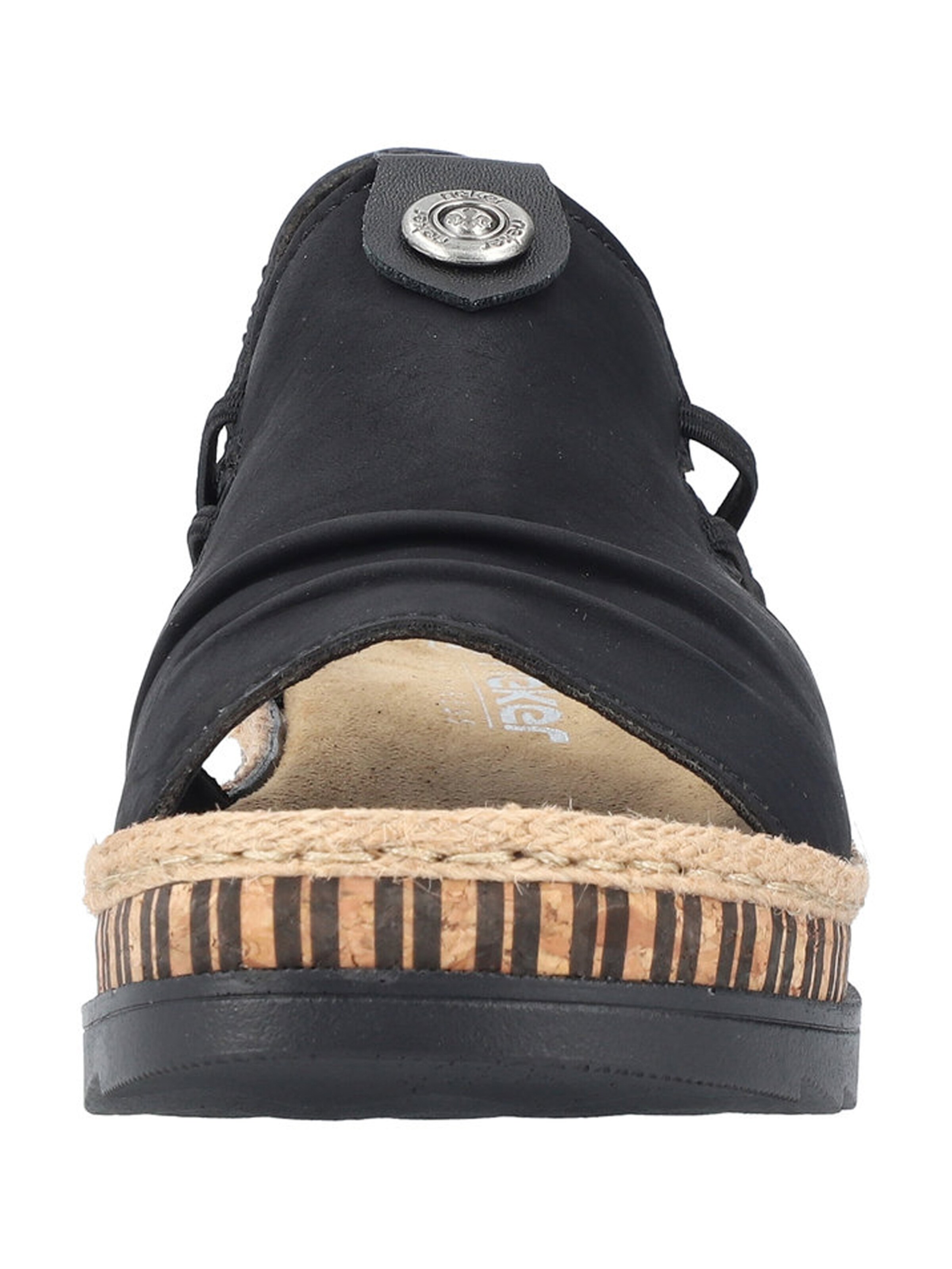 Sandalo di Rieker in nero