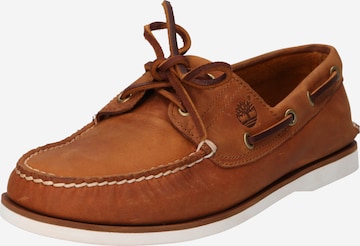TIMBERLAND Moccasins in Brown: front