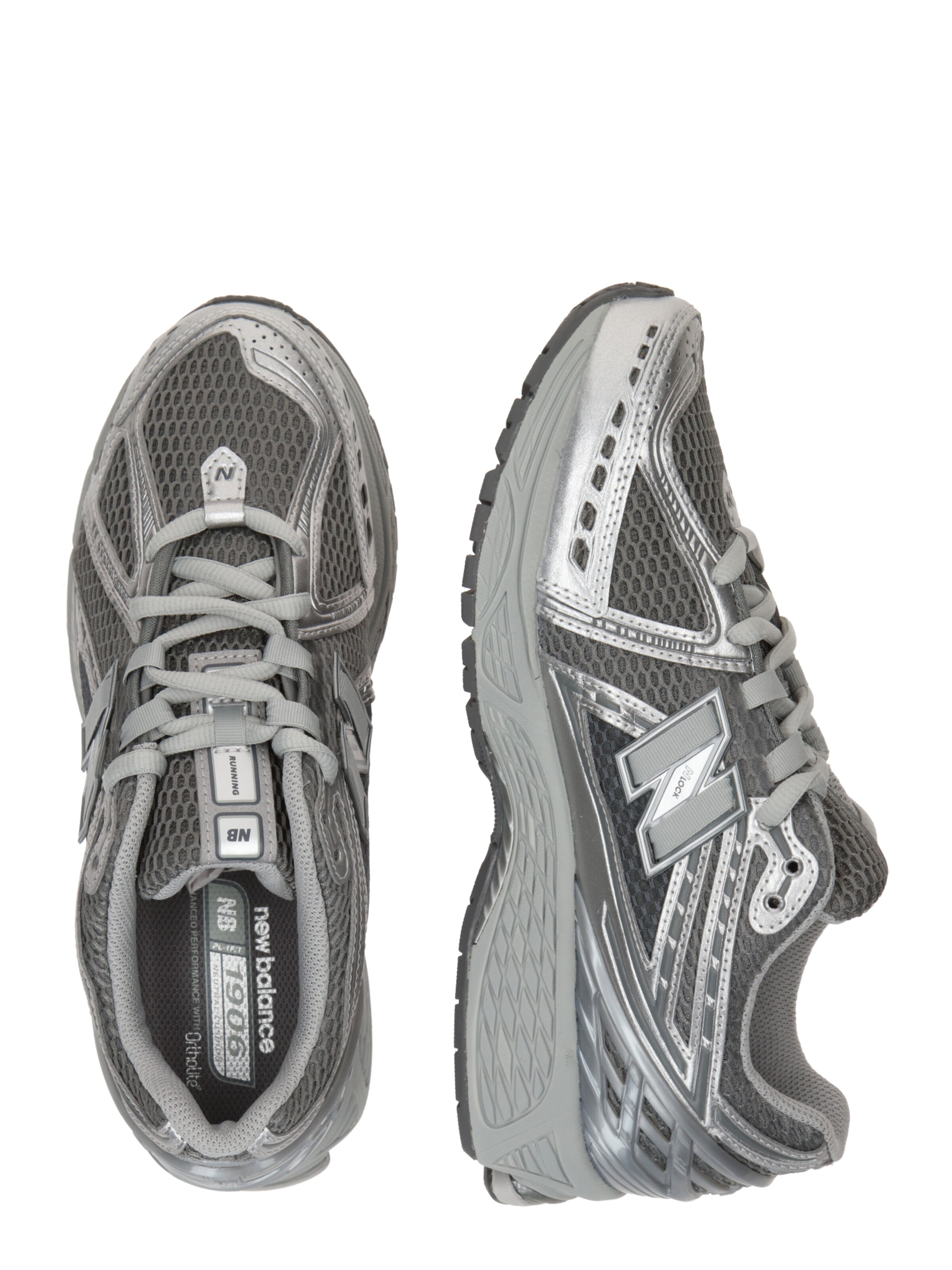 Baskets basses '1906' new balance en argent