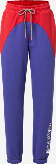 Pantaloni 'SAFINE' The Jogg Concept pe albastru violet / roșu, Vizualizare produs