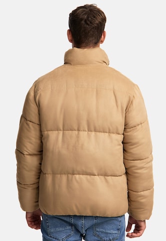 Veste d’hiver INDICODE JEANS en beige