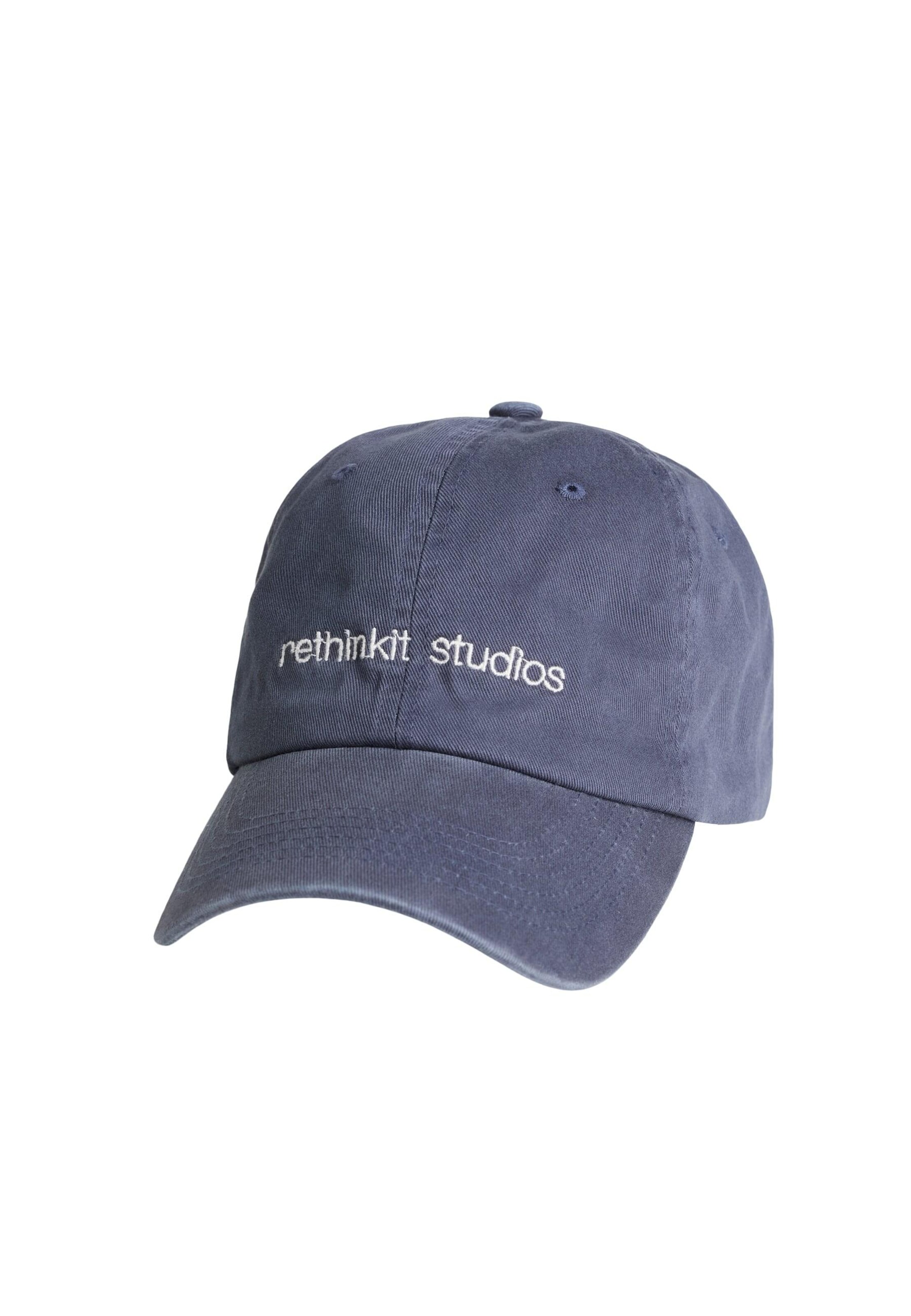 rethinkit studios Cap  'Keep It On Cap' in Blau: Vorderseite