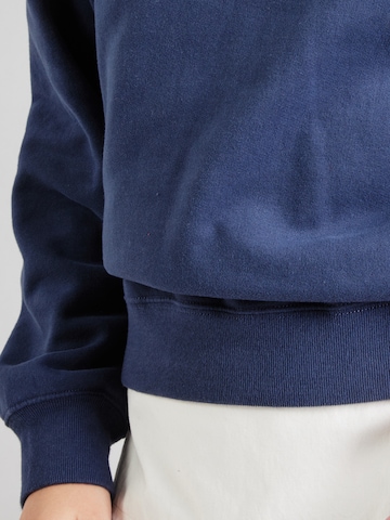 Abercrombie & Fitch Majica 'ESSENTIAL' | modra barva