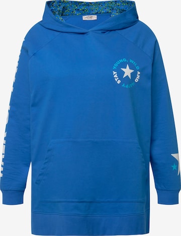 Angel of Style Sweatshirt in Blue: front