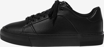 Pull&Bear Låg sneaker i svart