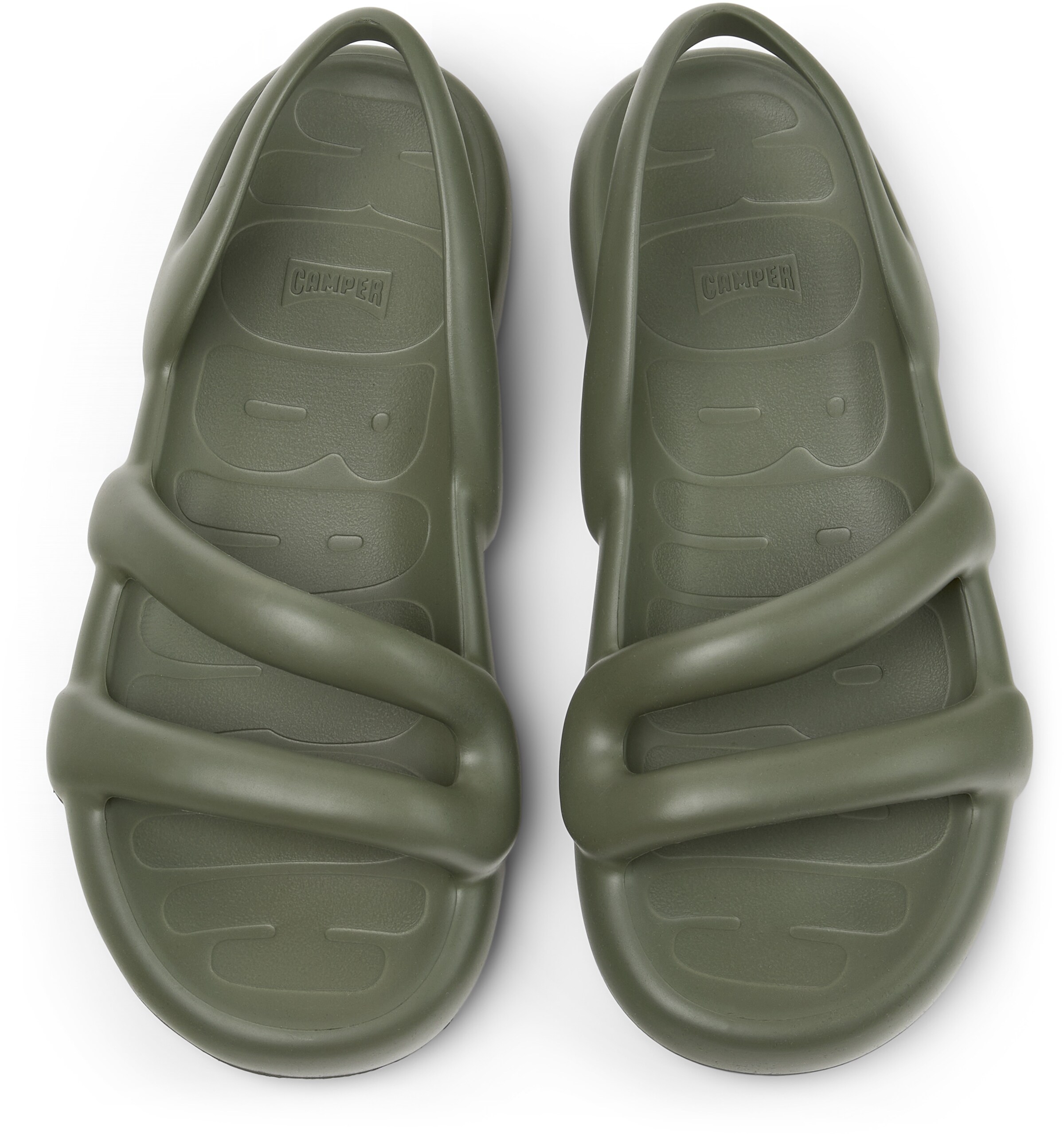 CAMPER - Sandalias 'Kobarah' en verde