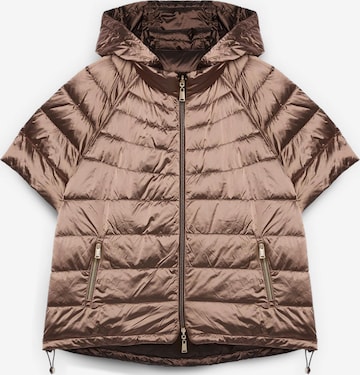 Giacca invernale di Fiorella Rubino in marrone: frontale