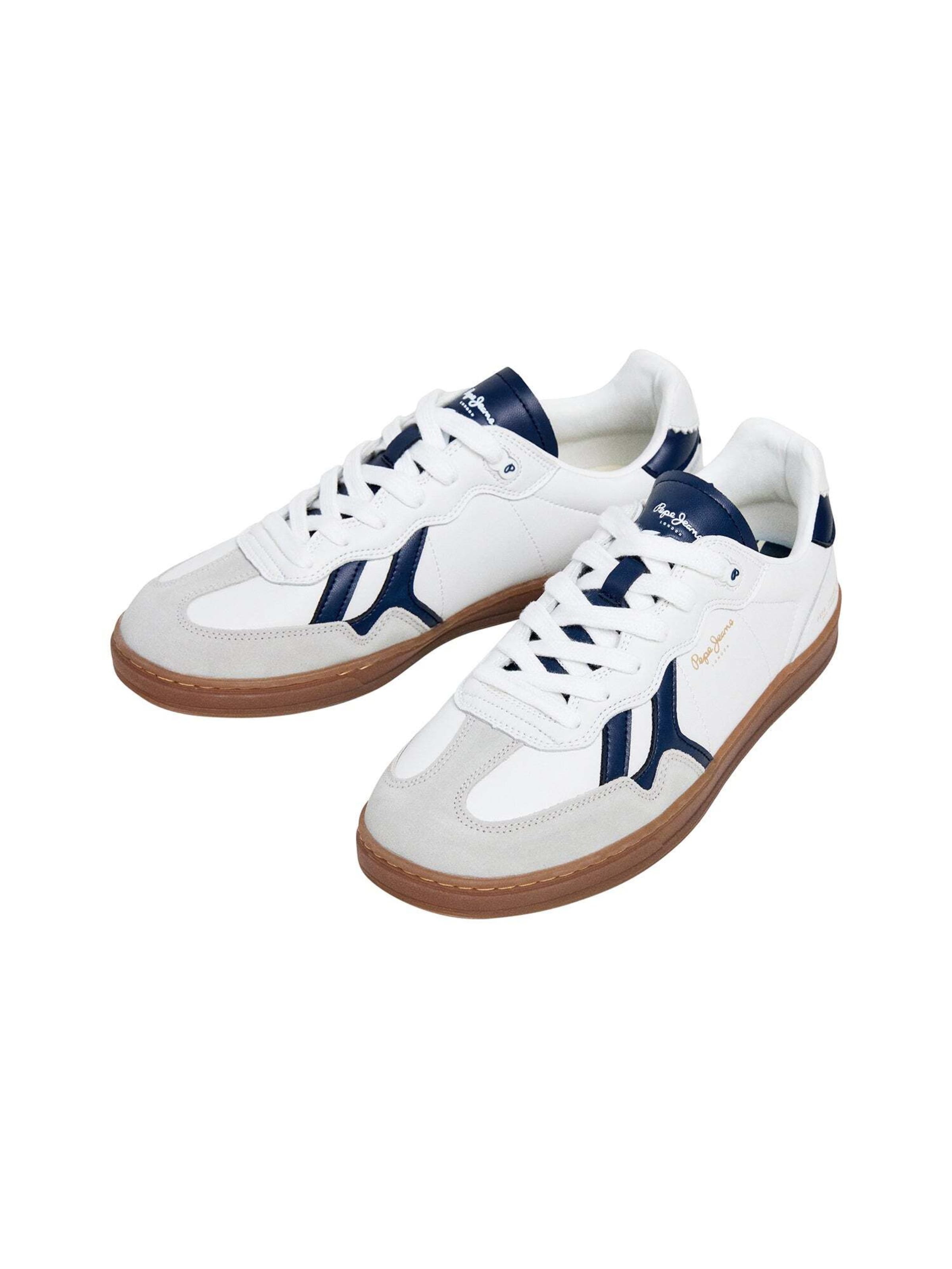 Baskets basses 'BALL ESSENCE' Pepe Jeans en blanc