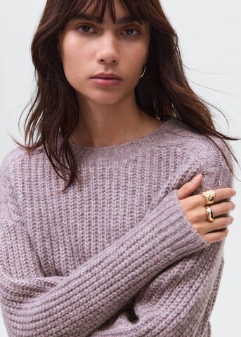 MANGO TEEN Sweater 'Mika' in Purple