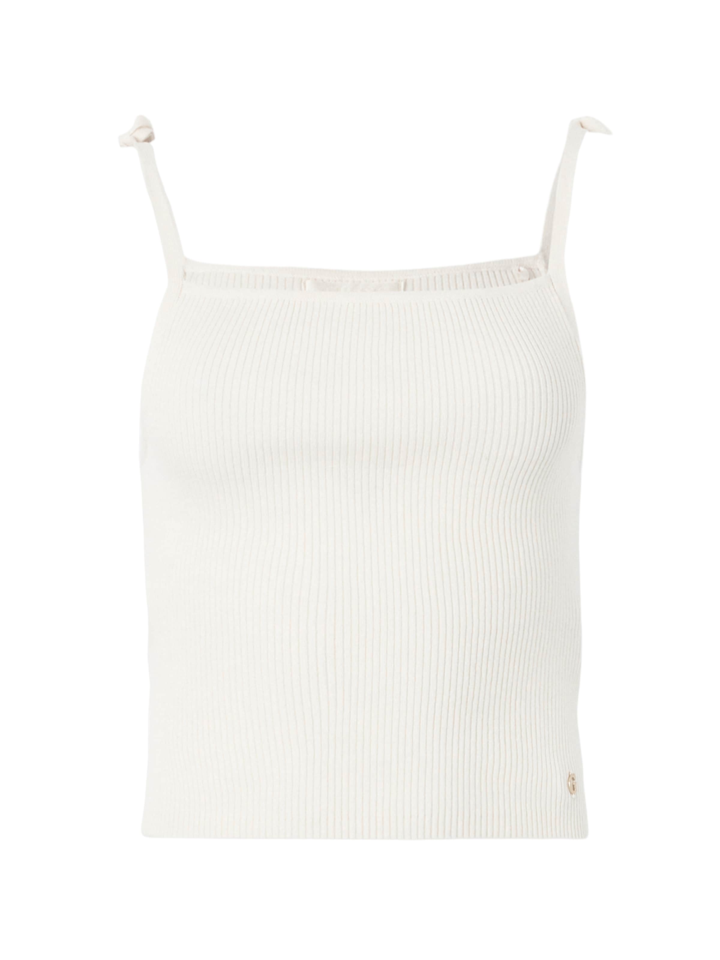 GUESS Stricktop 'SAGE' in Beige: Vorderseite