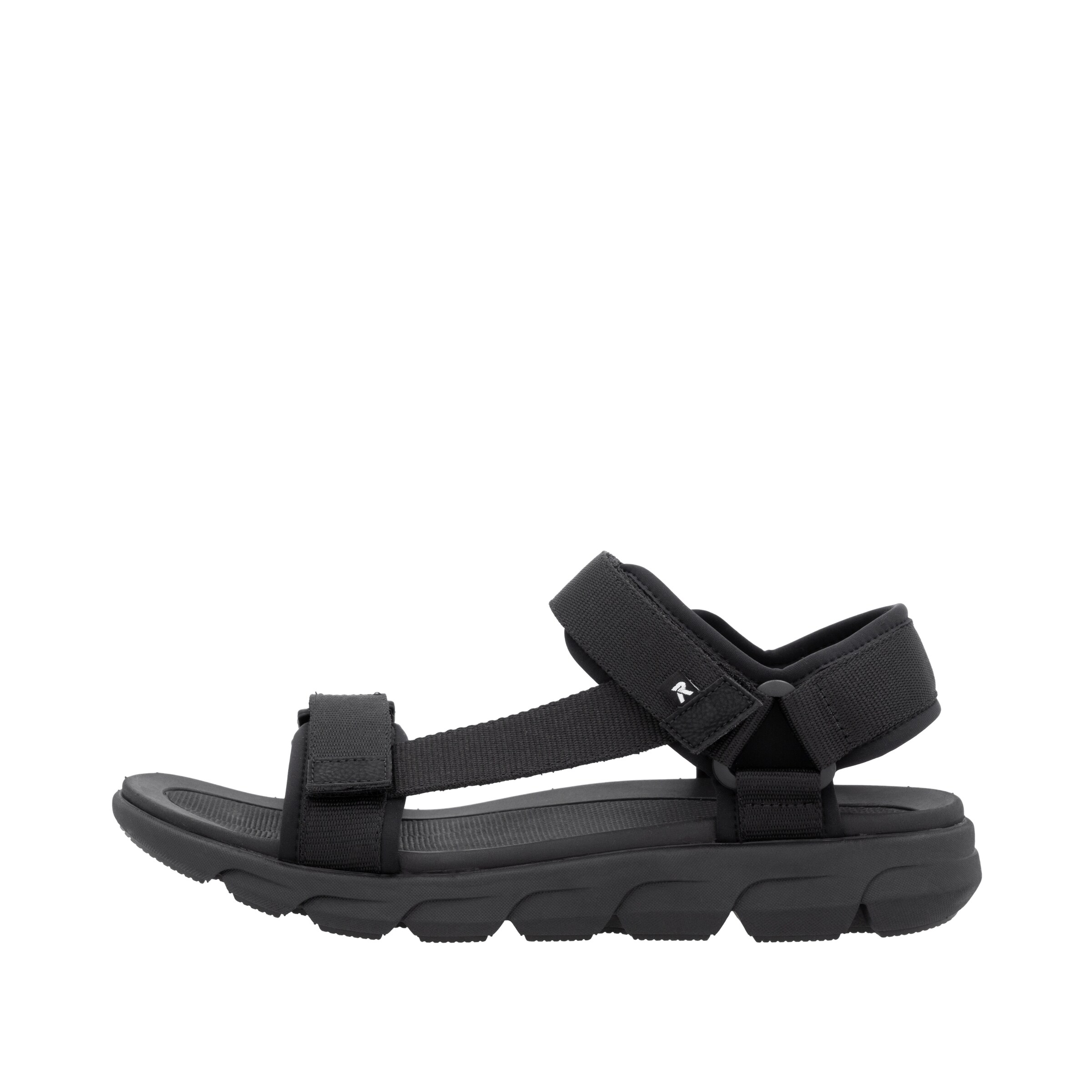 Sandales de randonnée Rieker Sport en noir