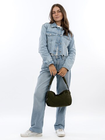 Borsa a spalla ' E&N Hanni ' di Emily & Noah in verde: frontale