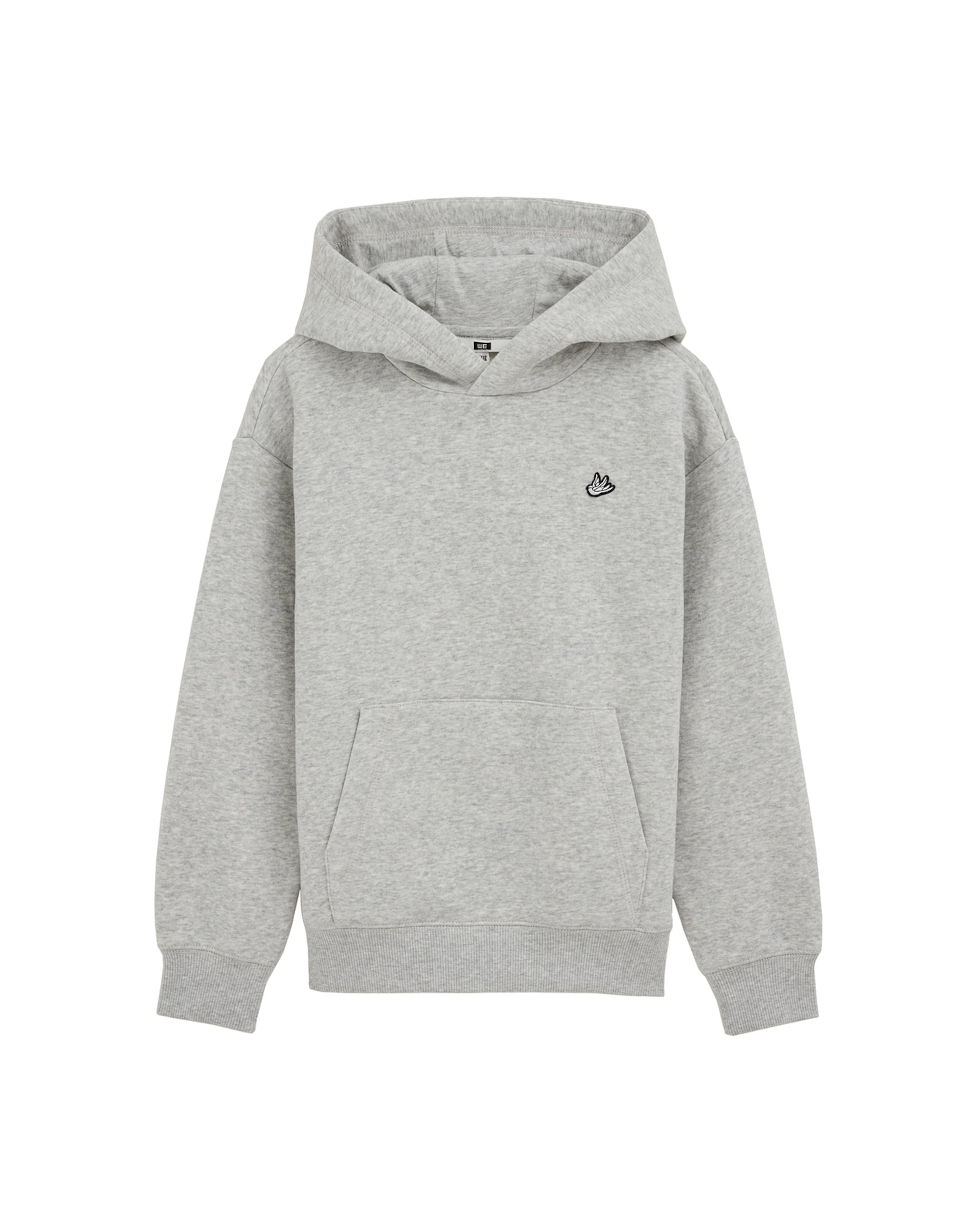 WE Fashion Sweatshirt i grå: framsida