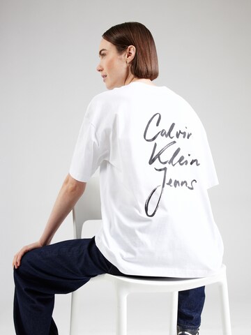 Calvin Klein JeansMajica - bijela boja: prednji dio