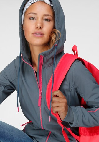 OCEAN SPORTSWEAR Outdoor Jacket in Grey