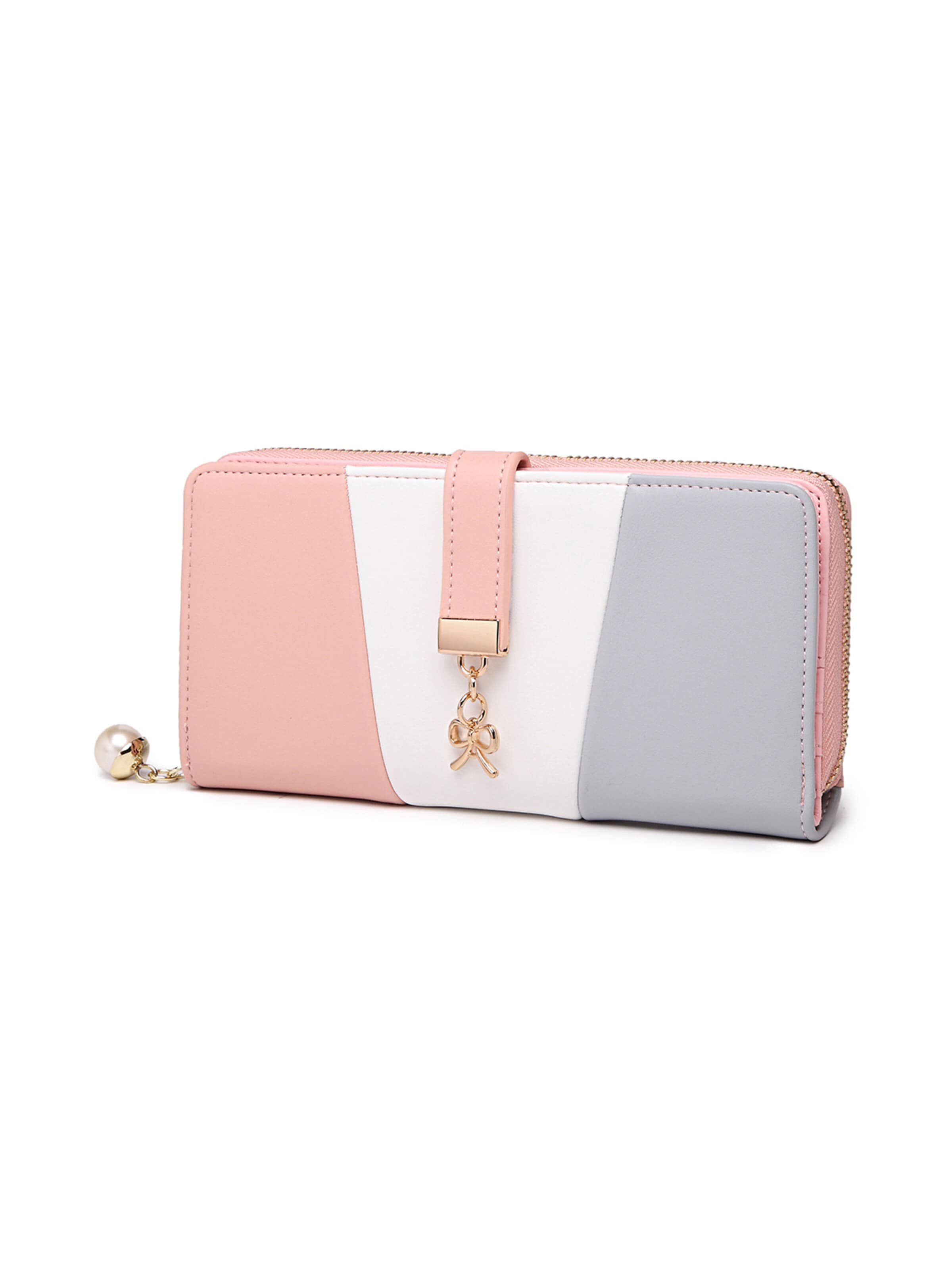 Miss Lulu Wallet in Grey