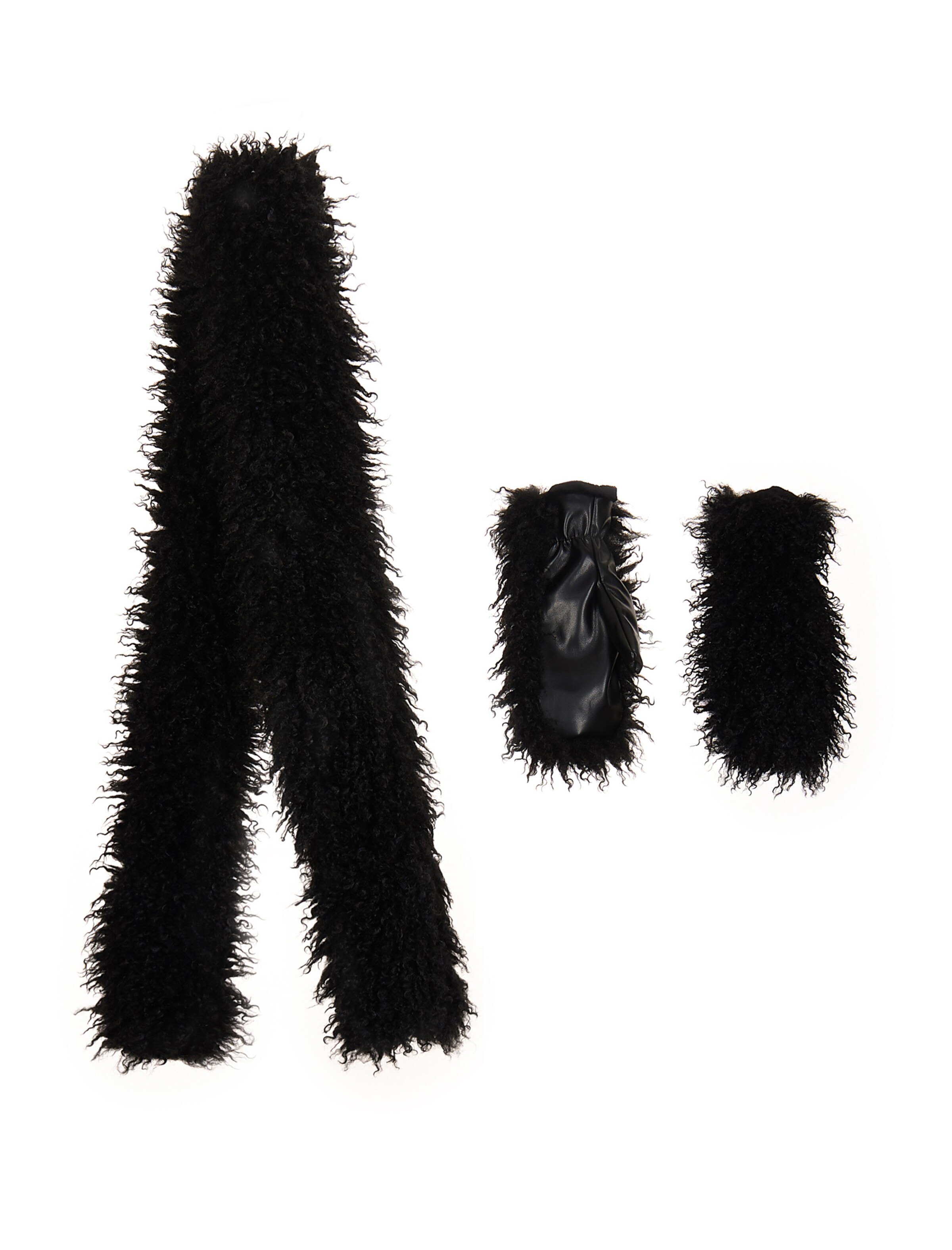 South Beach Sjal i sort, Produktvisning