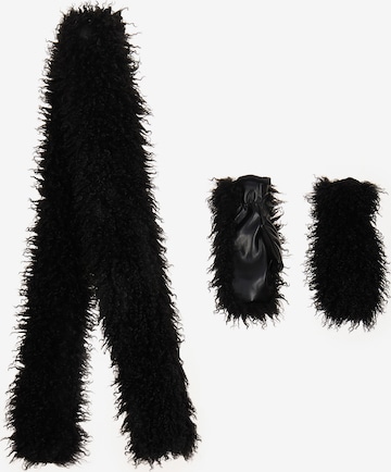 Écharpe South Beach en noir : devant