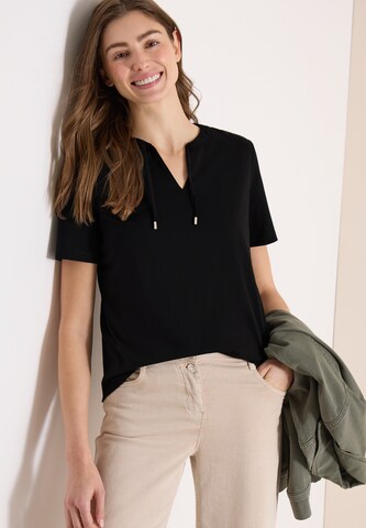 CECIL T-Shirt in Schwarz: Vorderseite