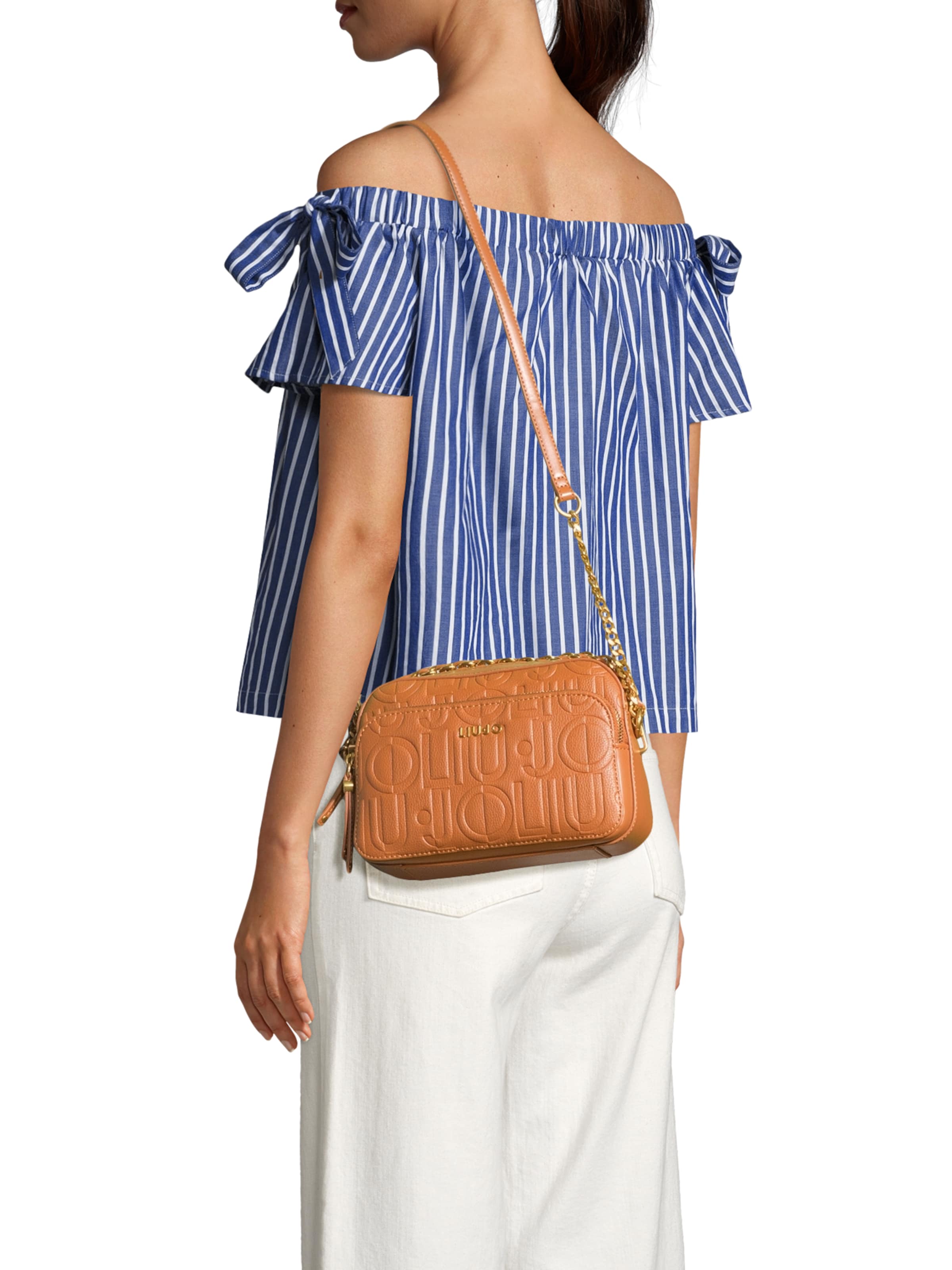 Liu Jo Schoudertas in Bruin