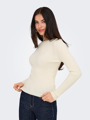 ONLY Sweter 'ONLLouisa' w kolorze biały