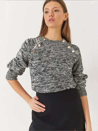 Bianco Lucci Pulover 'Pullover' v velikosti S-M  | mešane barve barva, Prikaz izdelka