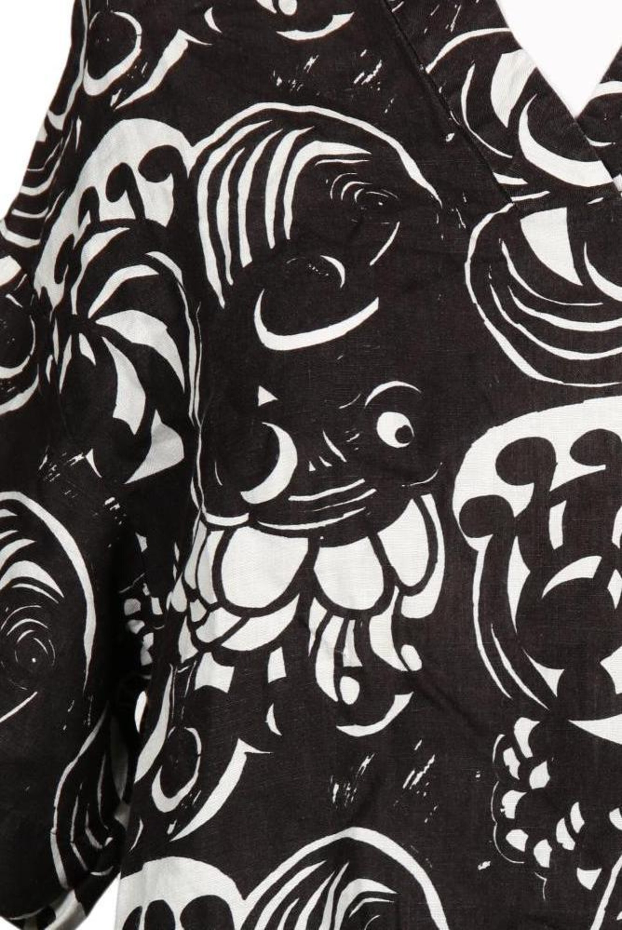 Marimekko Bluse XXXL in Schwarz